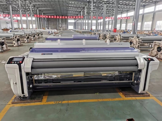 Vòi đôi điện tử Máy dệt LO / TU Máy dệt phản lực nước với vỏ bọc trơn