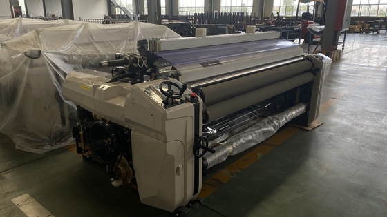 Denim Beam Air Jet Loom Máy dệt nhỏ Vải dệt kim sợi dọc