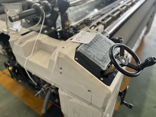 Máy dệt vải chiều rộng 220cm Máy dệt vòi phun nước tốc độ cao Máy dệt kim loại tốc độ cao