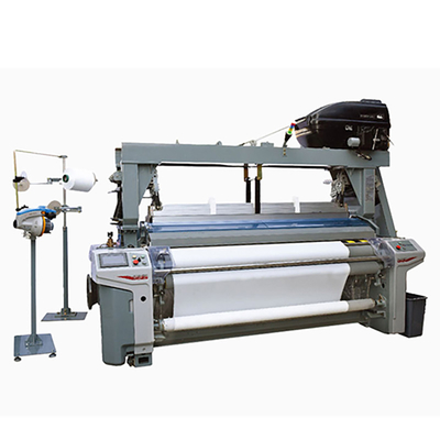 Máy dệt tia nước trơn dệt tốc độ cao 150-450cm với 2 vòi Dobby Shedding